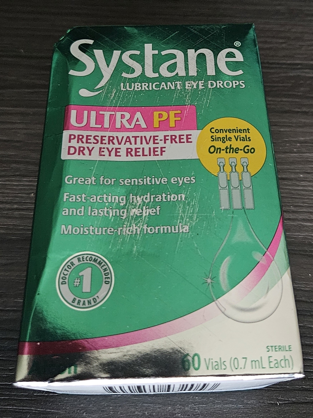 Ultra PF Preservative-Free Lubricant Eye Drops - Green